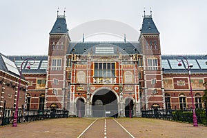 Rijksmuseum main facade