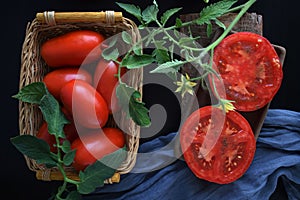 Rijpe tomaten.