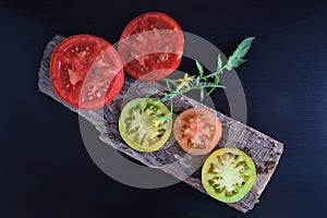 Rijpe tomaten. photo