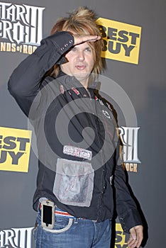 Rikki Rocket on the red carpet