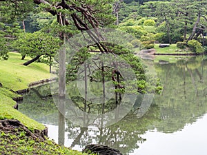 Rikugien Garden, Tokyo, Japan