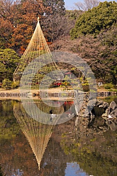 Rikugien garden, Tokyo, Japan