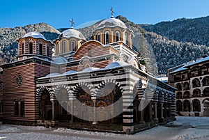 The Rila Monastery in Bulgaria