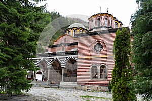 Rila Monastery, Bulgaria. The Rila Monastery is the largest and most famous Eastern Orthodox monastery