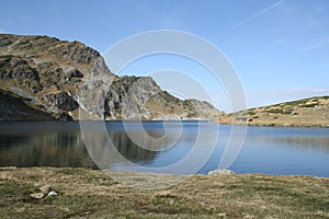 Rila Mountain and Kidney lake