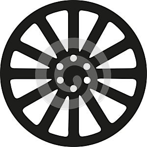 Rim icon car photo