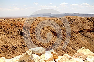 Rim Meteor Crater Arizona