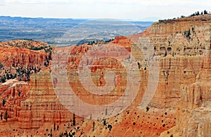 Rim trail landscape, Bryce Canyon National Park