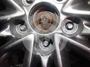 Rim wheel car