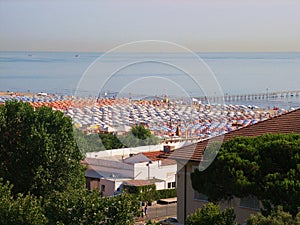 Rimini beach photo