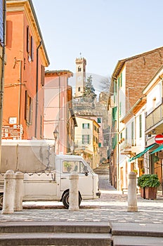 Rimini, Italy - January 26, 2013 - Santarcangelo di Romagna al