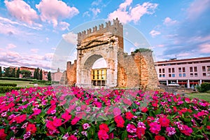 Triumphal Arch in Rimini photo