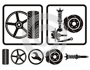 Rims tire absorber