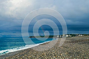 Rinbow by the seaside photo