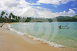 Rincon beach, Samana peninsula