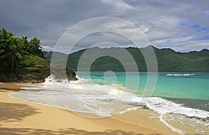 Rincon beach, Samana peninsula