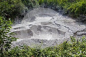 RincÃÂ³n de la Vieja National Park, Boiling mud pots photo