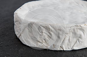 Rind of English whole brie cheese