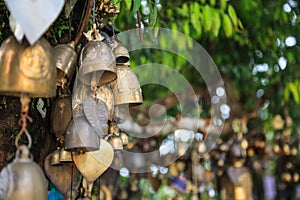 Ring bells in temple. Bell Sound is auspicious which welcome divinity and dispels evil. Bells symbolize wisdom and compassion, whi