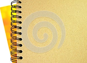 Ring binder book