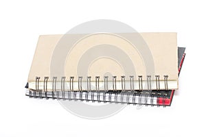 Ring Binder Hard Cover Book.
