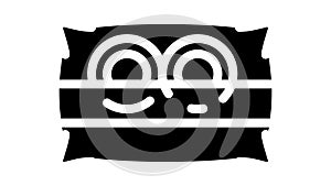 ring cushion glyph icon animation