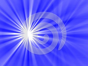 Ring of light Swallowtail Starburst Oblique line blue color