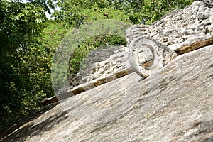 Ring of mayan ballgame