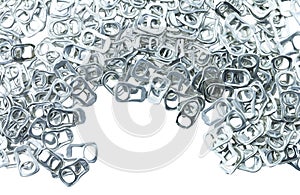 Ring pull aluminum of cans