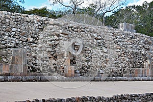 Ring for Ulama, the forbidden game of the Mayans - Uxmal