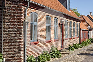 Ringkobing old beauty town in Denmark