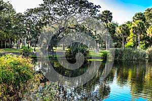 Ringling Circus Museum Grounds Lake