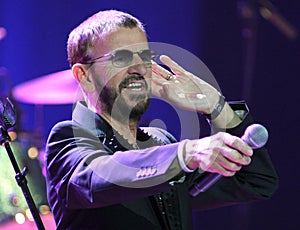 Ringo Starr Performs in Concert