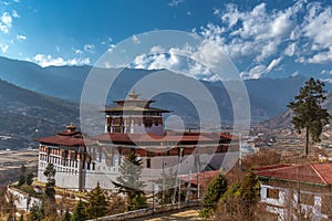 Ringpung Dzong in Paro, Bhutan