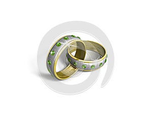 Rings - emerald