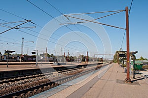 Ringsted train station in Denmark
