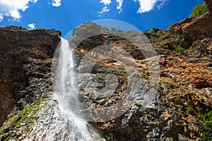 Rinka Falls is a waterfall in the Logar Valley