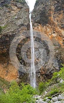 Rinka waterfall, Logar valley, Slovenia