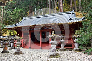 Rinno-ji Buddhist temple in Nikko