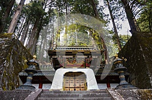 Rinno-ji Buddhist temple in Nikko, Japan