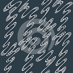 Rinpa japanese wave pattern