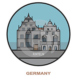 Rinteln. Cities and towns in Germany