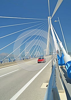 Rio antirio bridge photo