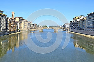 Rio Arno in Florence photo