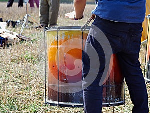 Rio Brazil Samba Cranival Festival music played on drums