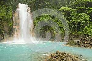 Rio Celeste Waterfall and Pool photo