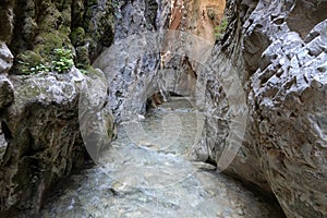 Rio Chillar in Nerja in Andalusia, Spain photo