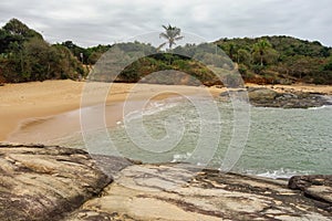 Rio das Ostras beach in Rio de Janeiro coastline, Brazil photo