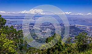 Rio de Janeiro, best top view Brazil today. Corcovado.