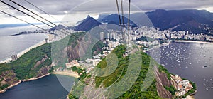 Rio de Janeiro, best top view Brazil today. Sugarloaf.